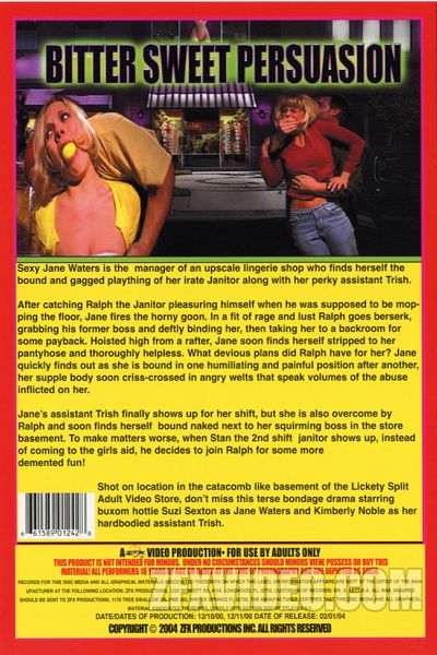 ZFX Movie Bitter Sweet Persuasion back cover
