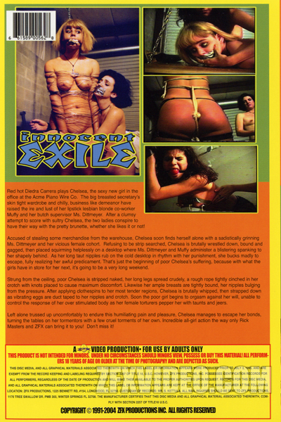 ZFX Movie Innocent Exile back cover